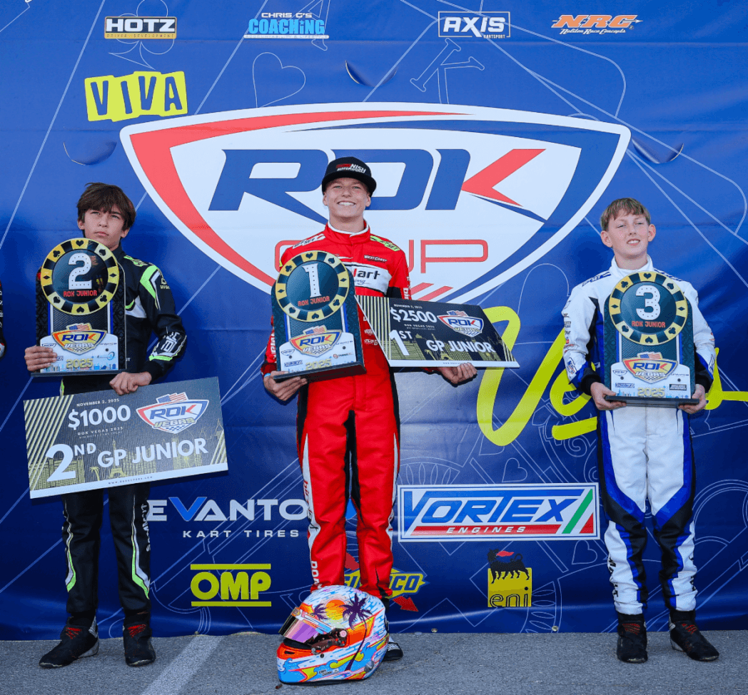 World Speed Academy Awards F4 Training to ROK Sonoma 2026 Karting Champion